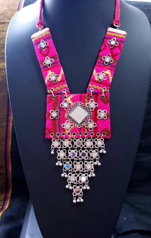 Kuchi Beaded & Embroidered Mirror Embellishments