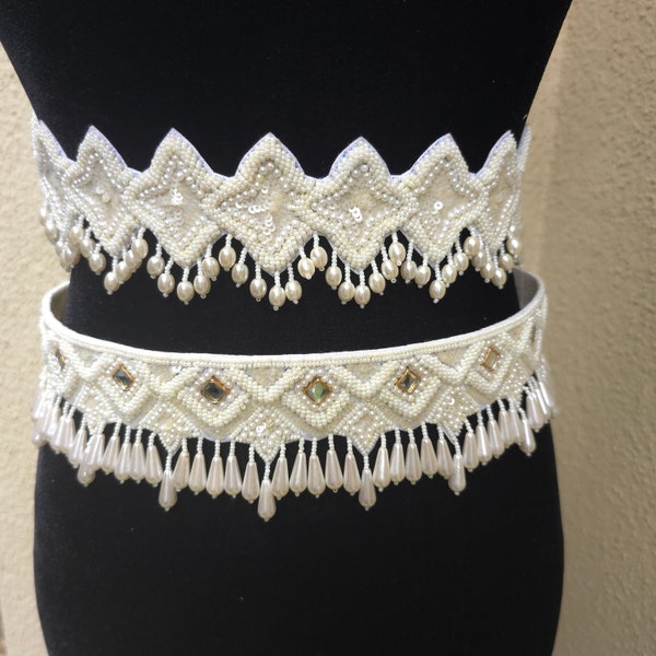 Ivory Wedding Belt - Etsy