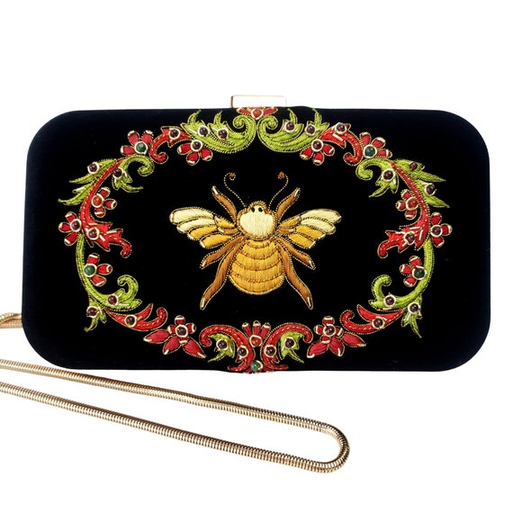Bumble bee clutch bag hotsell