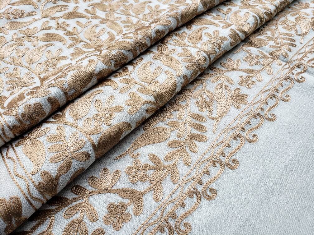 cream shawl for wedding guest
