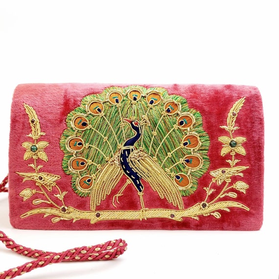Golden Peacock Bag - Darling and Company