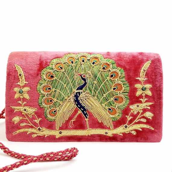 Golden Peacock Bag - Darling and Company