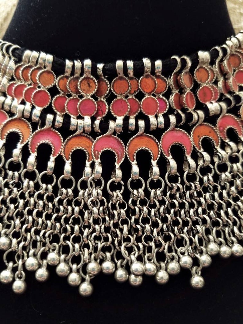 Boho choker Afghani choker Nepal choker India choker Etsy