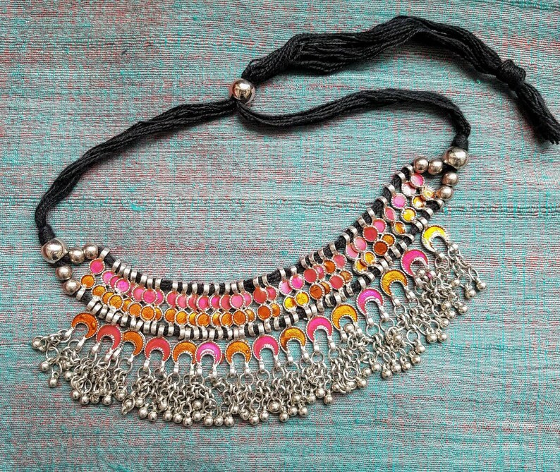 Boho choker Afghani choker Nepal choker India choker Etsy