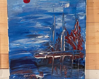 Ships Sun Set