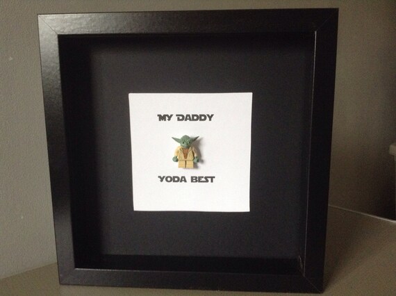 Download Shadow Box Frame My Daddy Yoda Best Star Etsy SVG, PNG, EPS, DXF File