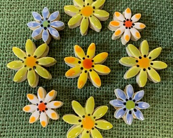 Tiny Mosaic Flower Pack- 3”