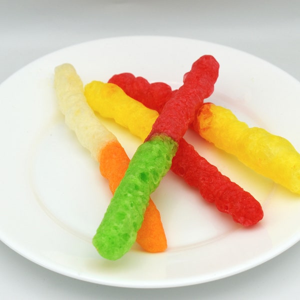 Freeze Dried Gummy Worms Etsy