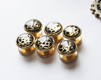 Tuxedo Shirt Stud, Steampunk Shirt Studs, Wedding Jewelry, Tuxedo Stud, Shirt Buttons, BRASS Shirt Stud, Gift for men, Fathers day gift