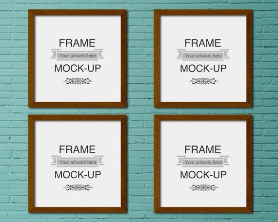 10 X 10 Inch Mockup Brick Wall Mockup Square 10 X 10 Inch Mockup Brick Wall Mockup Square