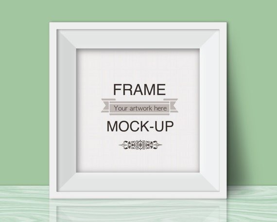 Single Frame Mockup Poster Mockup Square Photograph Mockup Artwork Single Frame Mockup Poster Mockup Square Photograph Mockup Artwork