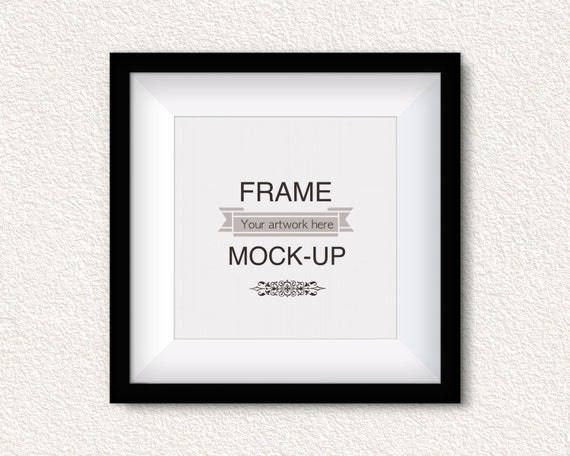 Frame Mockup Square Frame Mockup 10 X 10 5 Frame Mockup Square Frame Mockup 10 X 10 5
