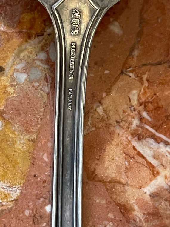 Reed & Barton Set of 2 Sterling Silver Serving Spoons 134