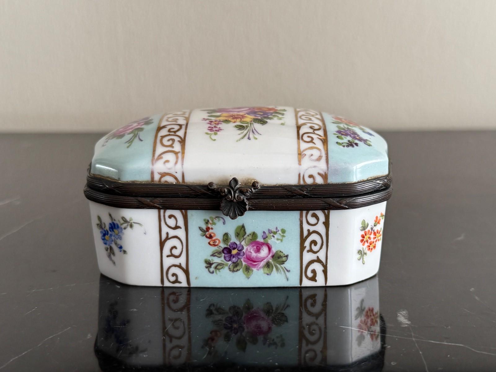 アンティーク マイセン アウグストゥス王 手描き磁器小物入れ - Etsy 日本