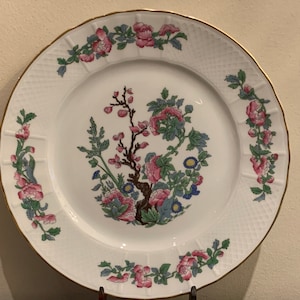 Bernardaud Limoges Arbre Des Indes 10 3/8" Dinner Plate