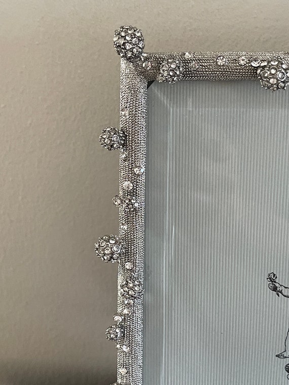 Olivia Riegel Silver Pave and Swarovski Crystals Odyssey 8X10
