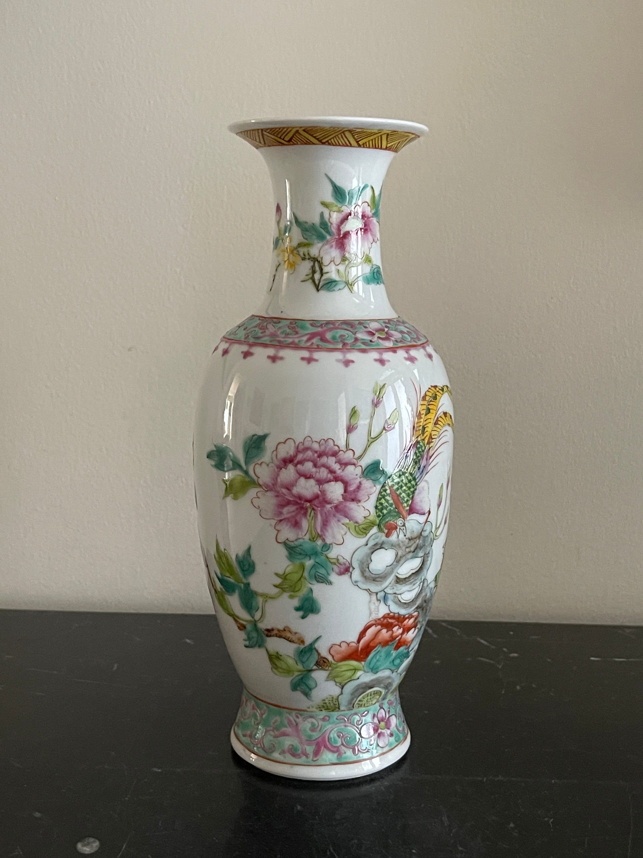 Chinese peacock vase - Etsy 日本