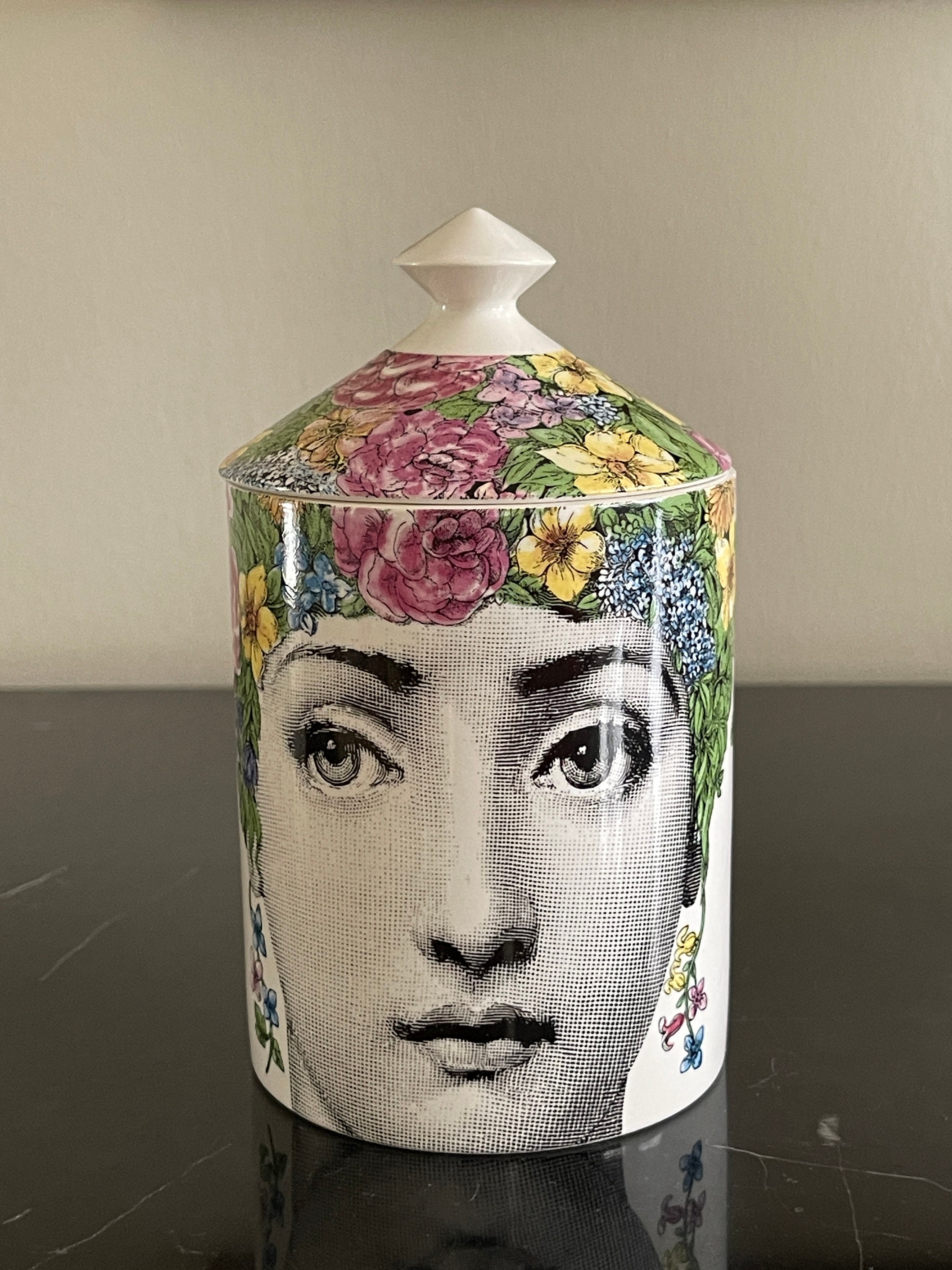 Fornasetti Profumi Italian Ceramic Lidded Candle Jar - Etsy Australia