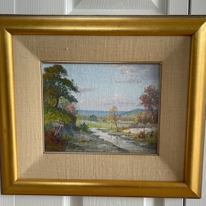 Artist Felix Ramos Original Oil on Canvas Landscape Painting