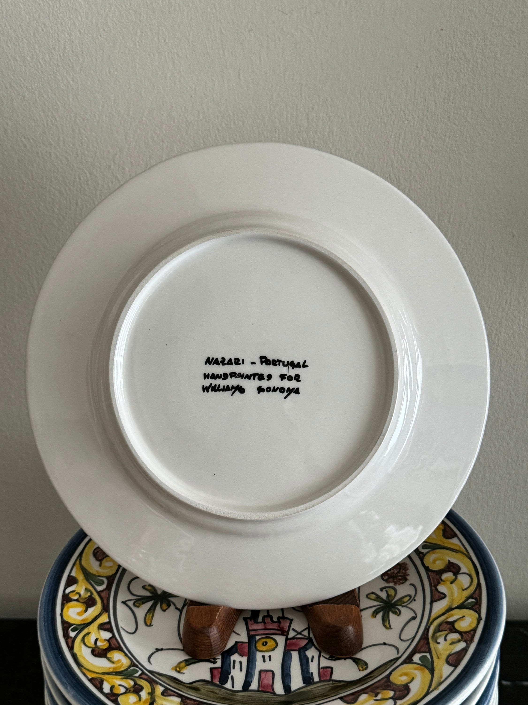 Williams Sonoma Nazari Portugal 14 Hand Painted 8