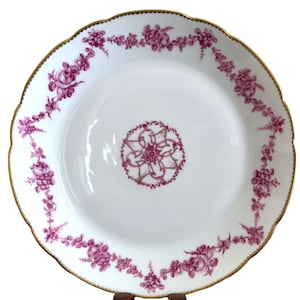 Ancienne Manufacture Royale Limoges Louis XV Tart Platter Originally by Sevres