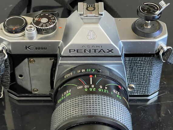 Asahi Pentax K 1000 Camera M 1:5 52mm Lens - Etsy