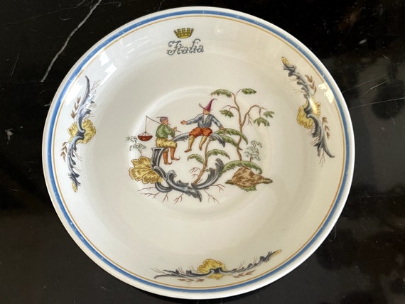 Richard Ginori Italy Andrea Doria Chinoise Pattern Saucer - Etsy Richard Ginori Italy Andrea Doria Chinoise Pattern Saucer - Etsy