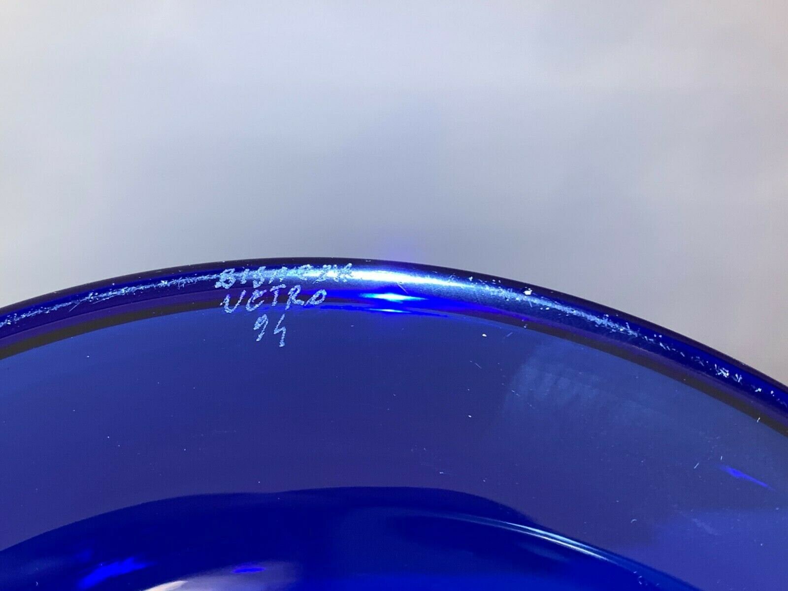 花瓶 硝子 ガラス イタリア 高級 90S BISAZZA VETRO