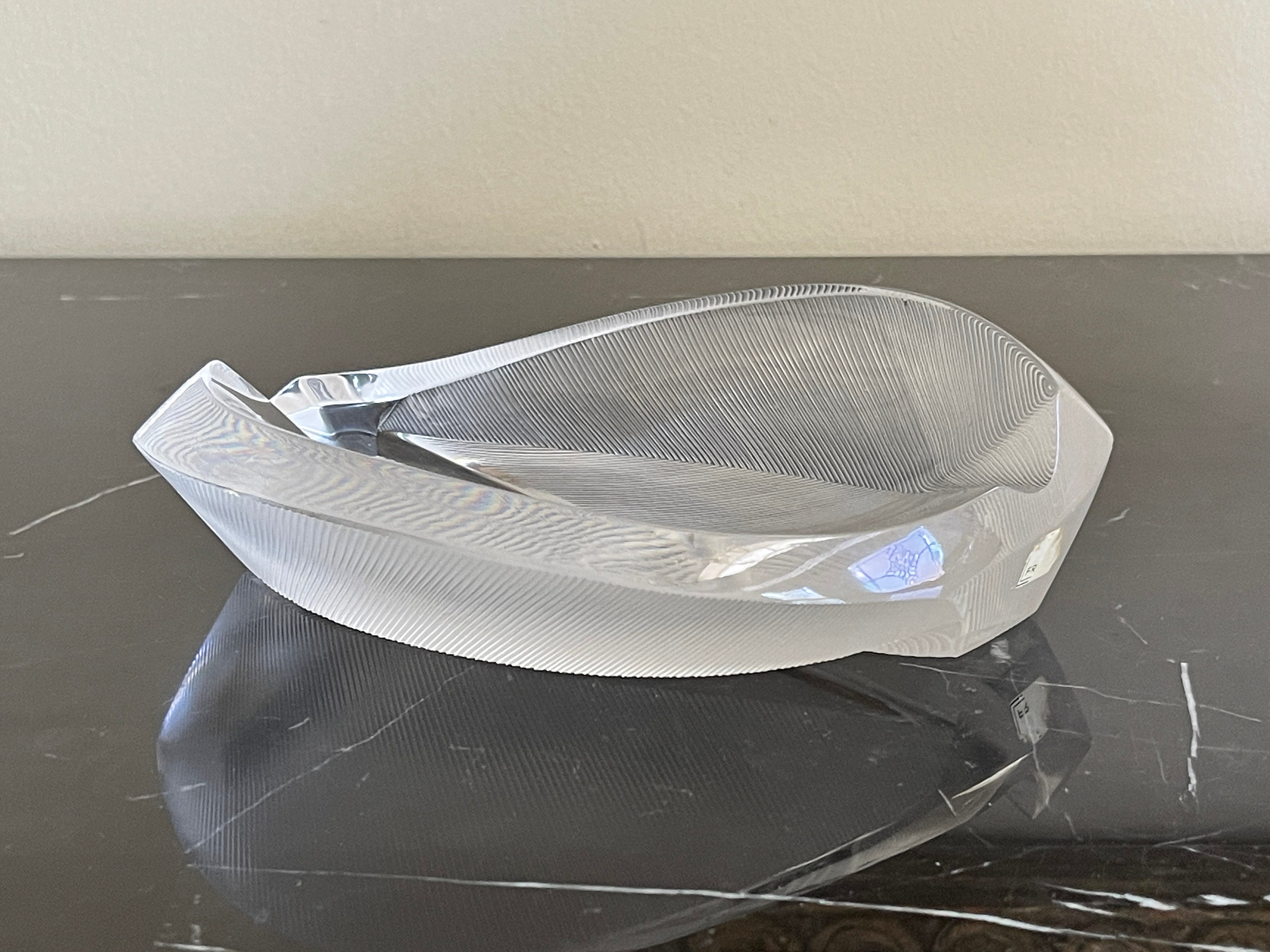 本物のラリッククリスタルフランスフィリピン灰皿 - Etsy 日本