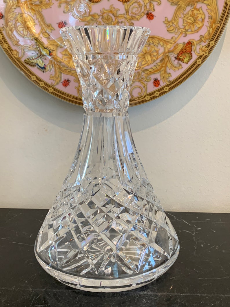 Vintage Waterford Crystal Castlemaine Open Carafe Etsy