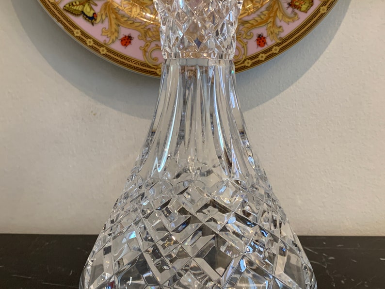 Vintage Waterford Crystal Castlemaine Open Carafe Etsy