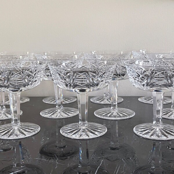 Cut Crystal Glasses Etsy