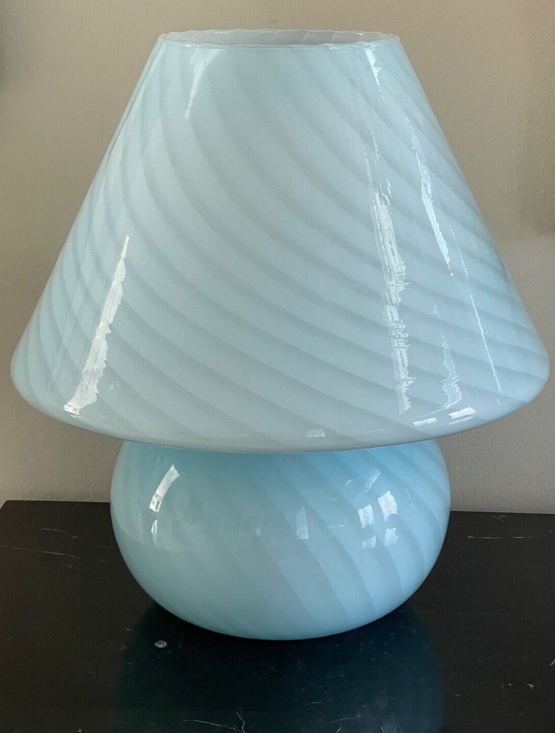 Murano Blue Lamp 