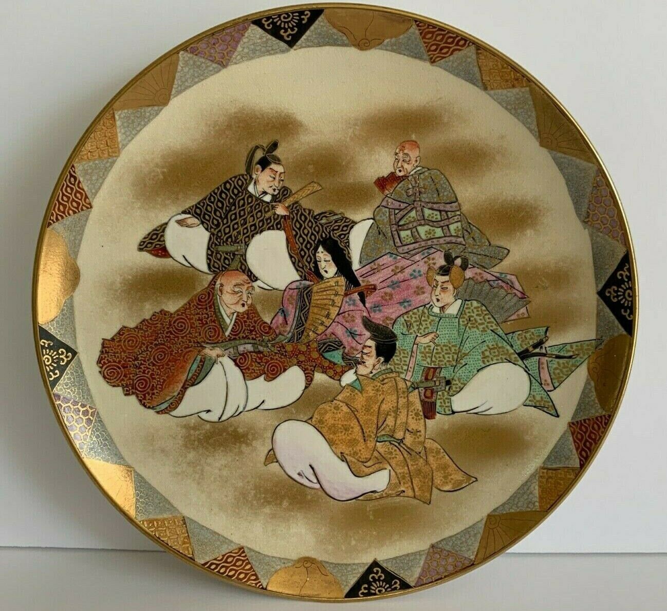 かなり古いもの　薩摩焼　皿 美しい明治薩摩焼の皿 - Etsy 日本