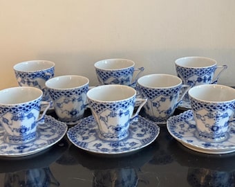 Blue Fluted Full Lace Royal Copenhagen 6