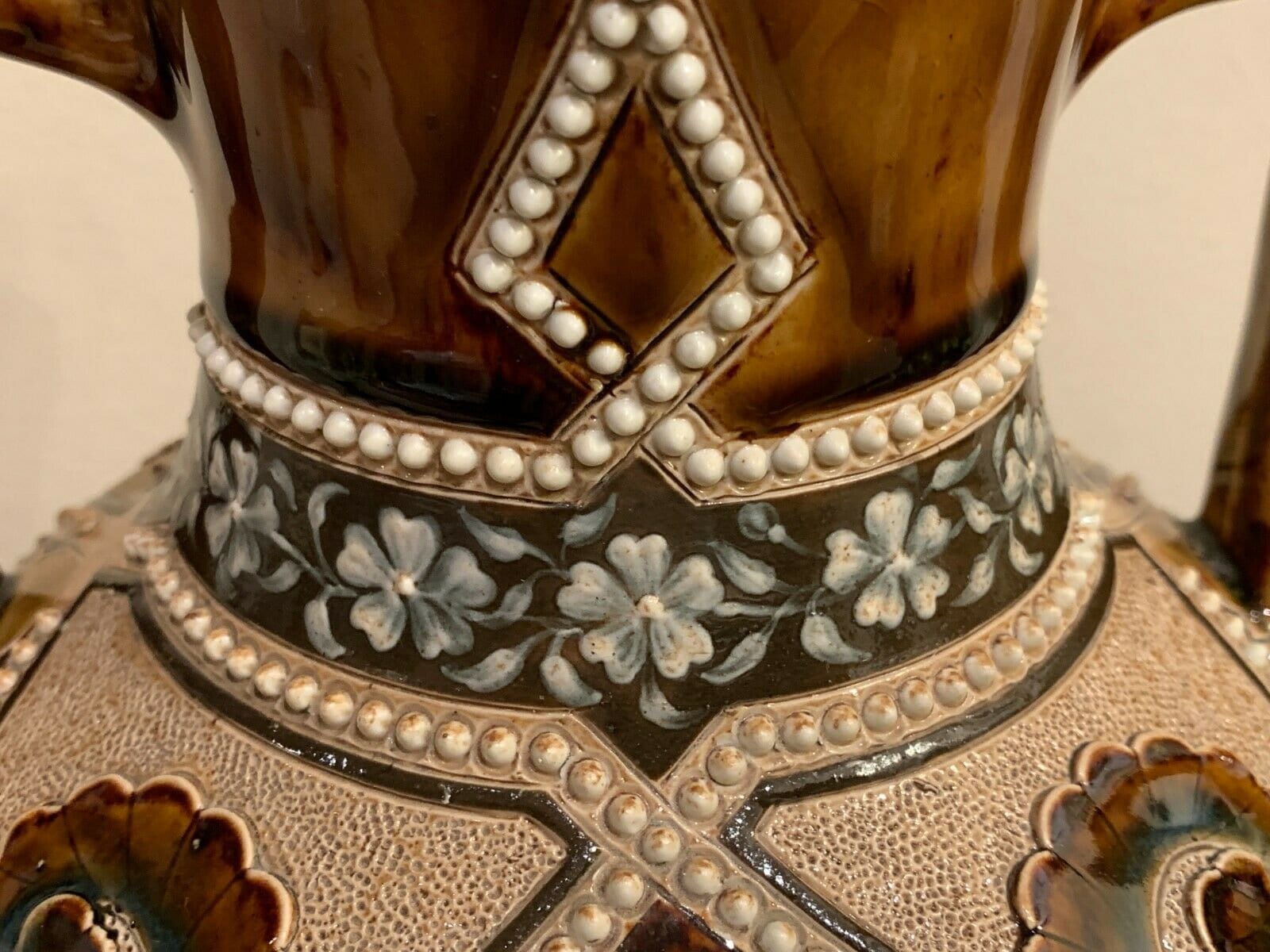 ロイヤルドルトン　フランベ②　花瓶　 　英国アンティーク ロイヤルドルトン フランベ② 花瓶 Royal Doulton 英国アンティーク