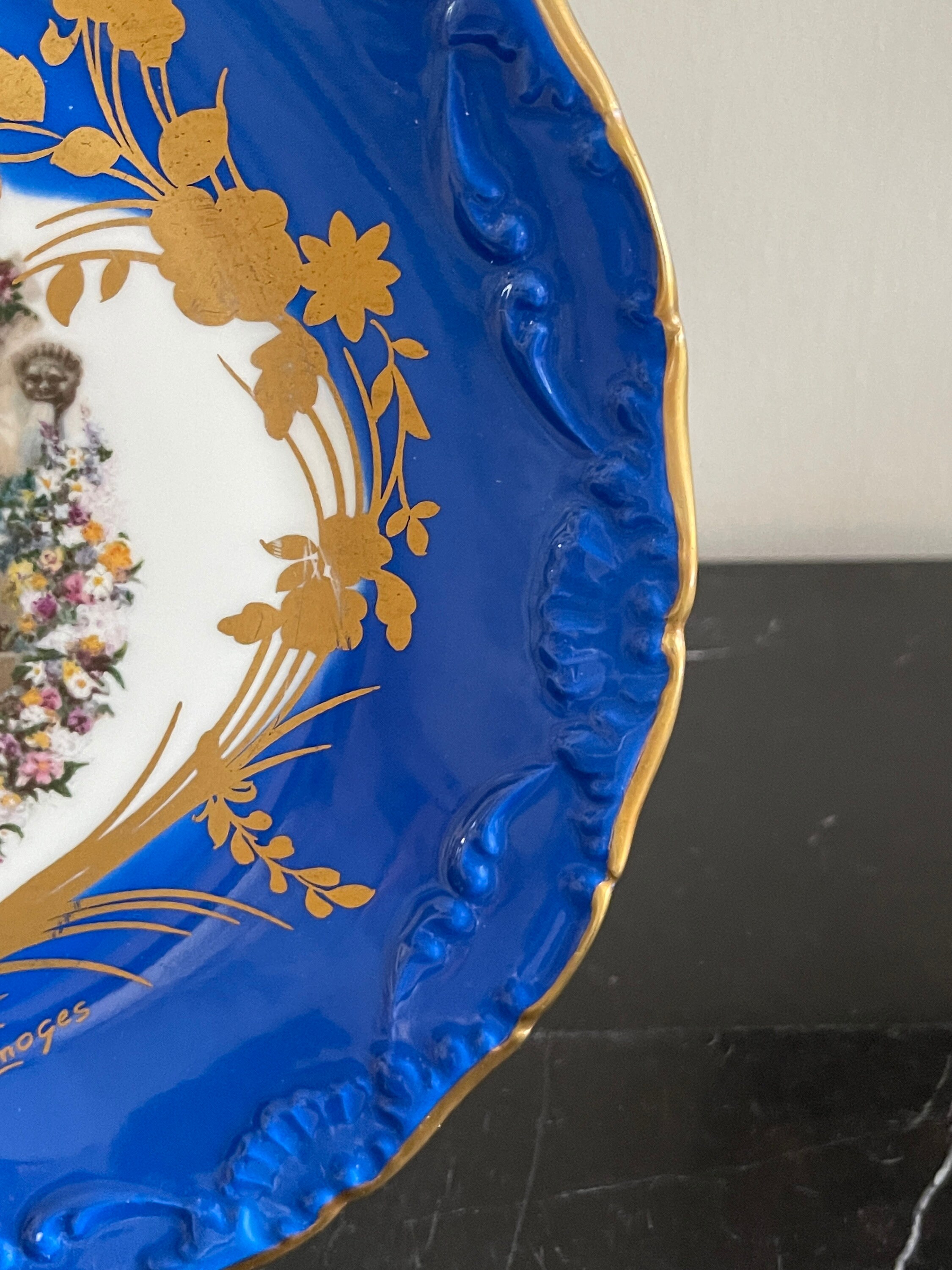 フランス ヴィンテージ リモージュ磁器 コレクションプレート 10枚セット フランス ヴィンテージ リモージュ磁器 コレクションプレート 10