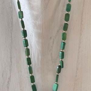 Native American Navajo Royston Turquoise Running Bear Mark Sterling Necklace