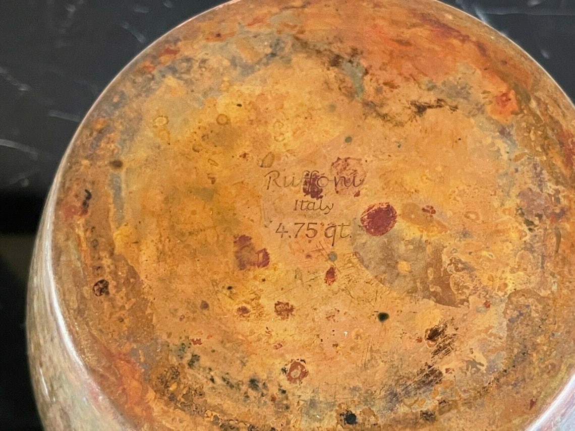 Ruffoni Italy Copper 4.75 Quart Stock Pot Etsy