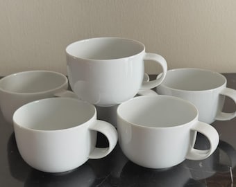 Rosenthal Germany Suomi White Cups - Set of 6
