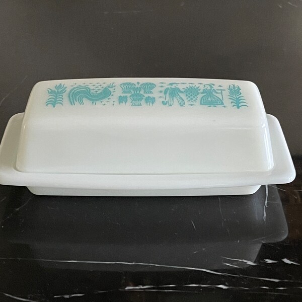Pyrex Butter Dish Etsy