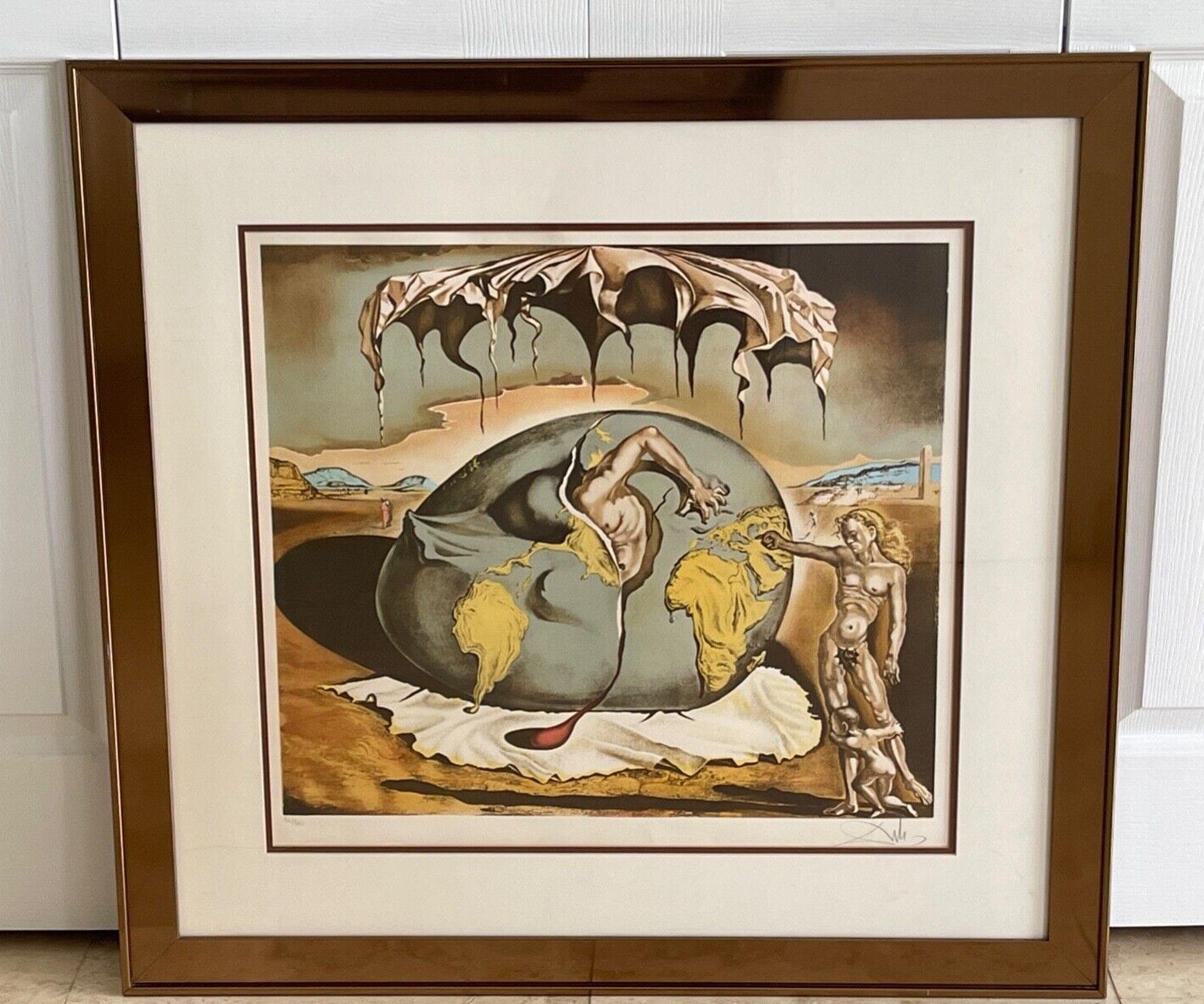 Salvador Dali Geopoliticus Child Watching the Birth of New Man Etsy
