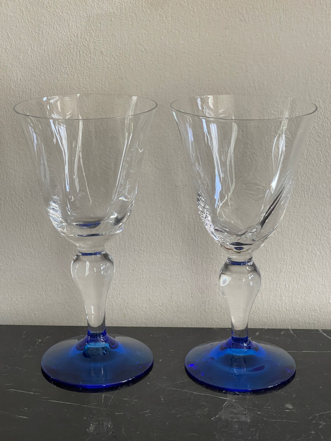Alice by Orrefors Wine Glasses Set of 2 Etsy