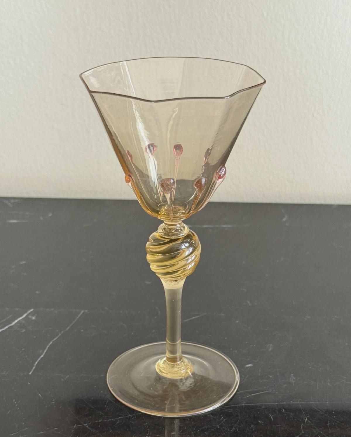 Venetian wine glass - Etsy 日本