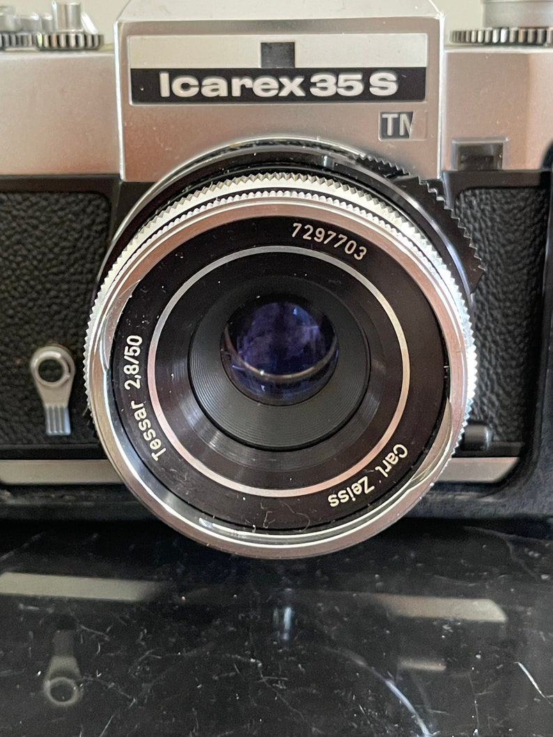 Zeiss Ikon Voigtlander Icarex 35S Camera in Original Case Etsy