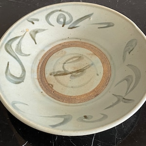 Antique Chinese Swatow Zhangzhou Provincial Pottery Ware Plate