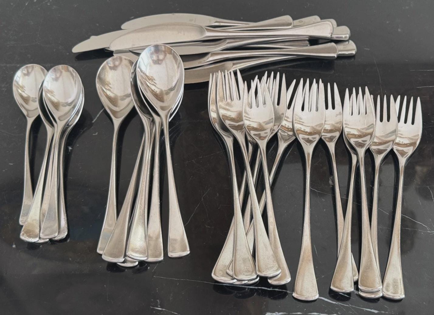 WMF Cromargan Germany Stainless Steel Flatware 33 Pieces - Fork