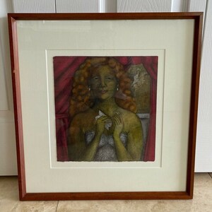 Contemporary Artist Maria Antonia Ordonez (Born 1952) Original Painting