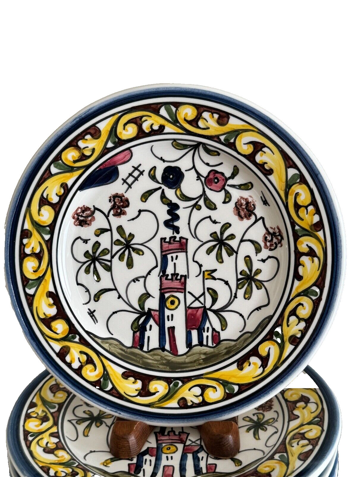 Williams Sonoma Nazari Portugal 14 Hand Painted 8