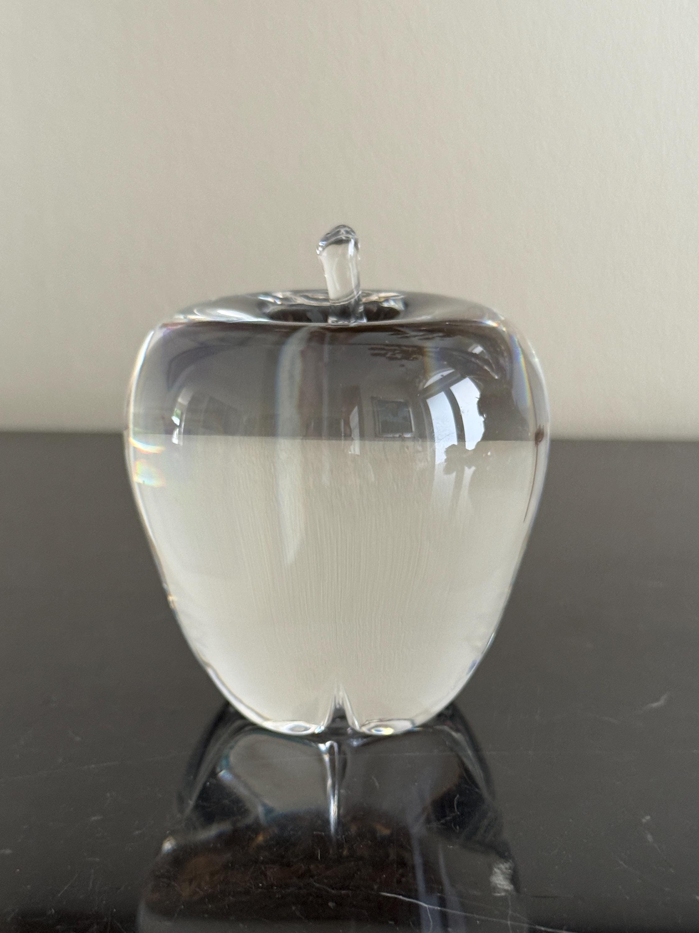 Steuben glass apple - Etsy 日本